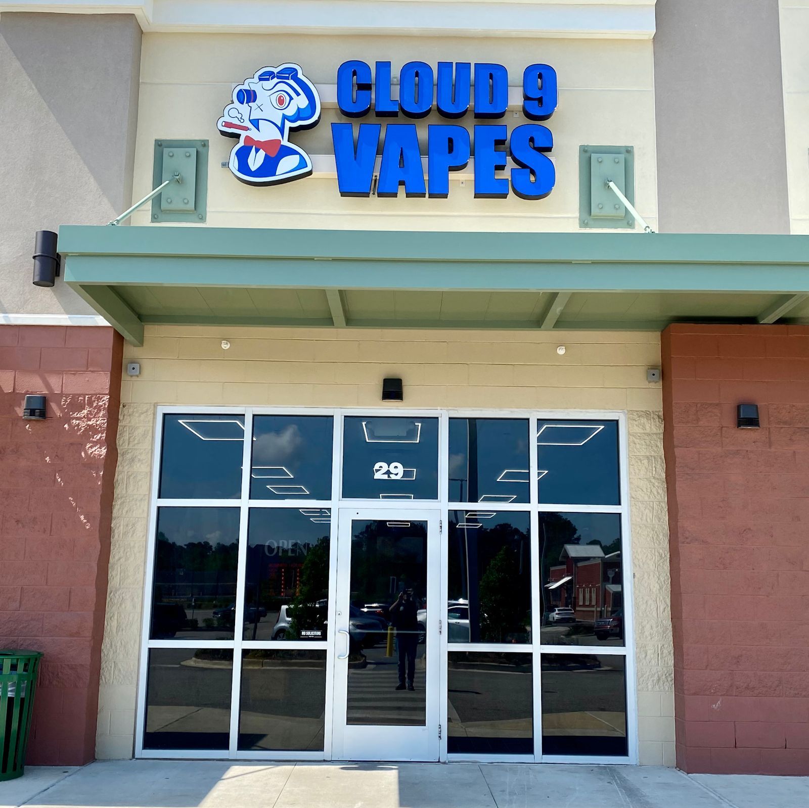Cloud 9 Vapes Saraland storefront Cloud 9 Vapes storefront at 29 Shell St in Saraland, AL