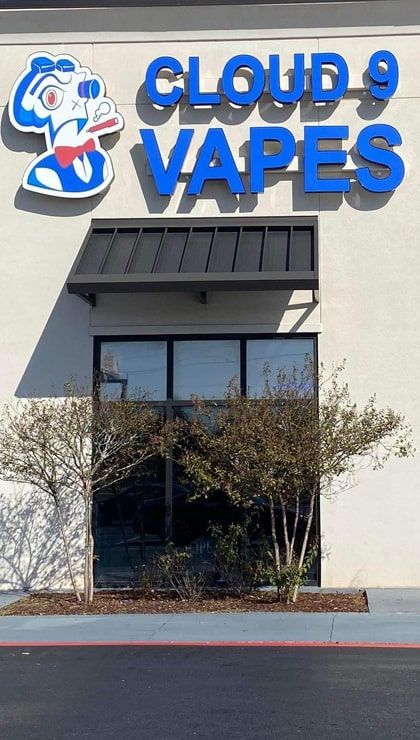 Cloud 9 Vapes Tillman's Corner storefront Cloud 9 Vapes storefront at 4439 Rangeline Rd in Tillman's Corner, Mobile, AL